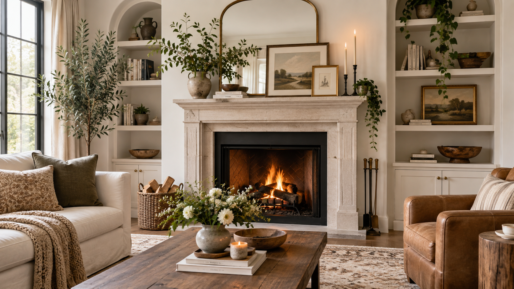 Fireplace Mantel Ideas That Make the Whole Room Feel Finished