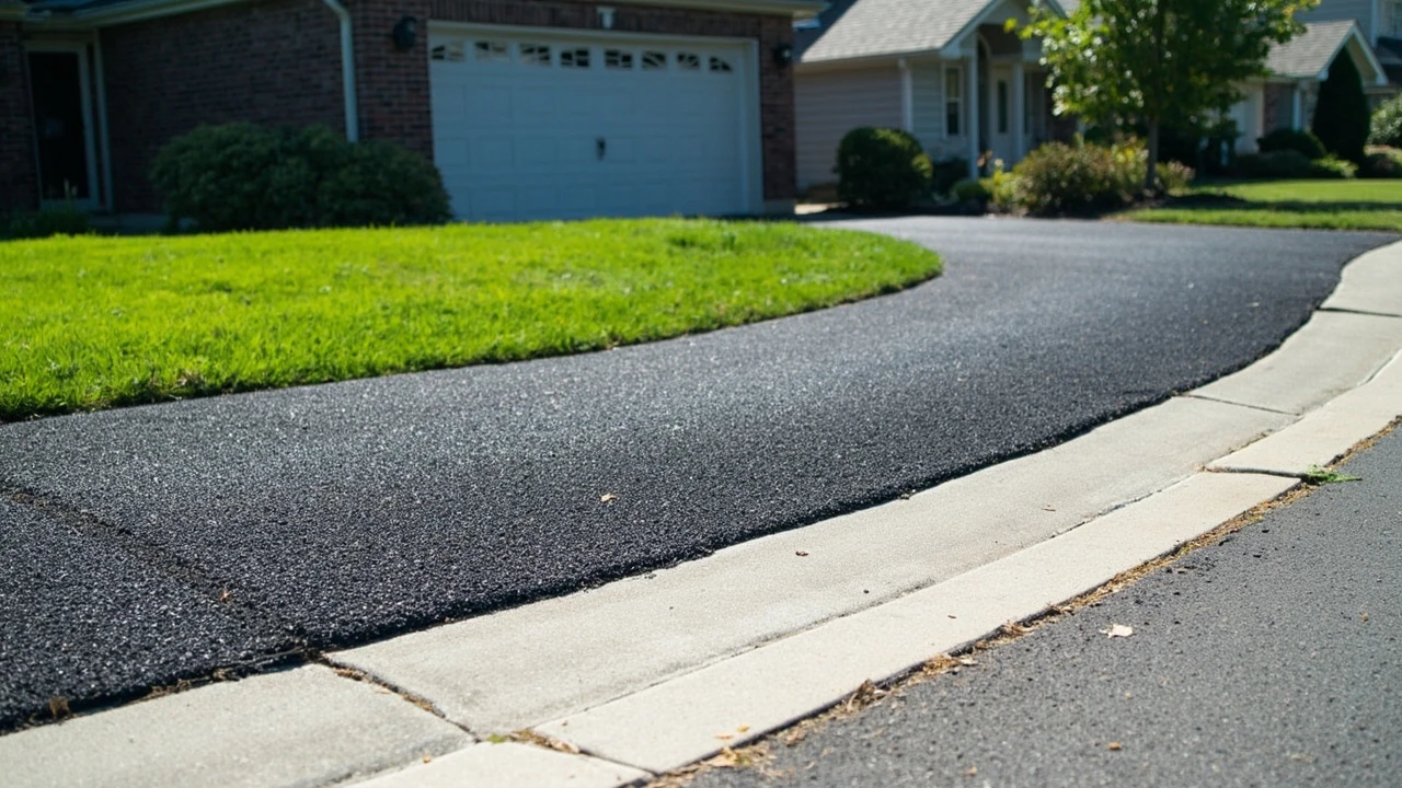 Blacktop driveway: materials, installation, lifespan, and care